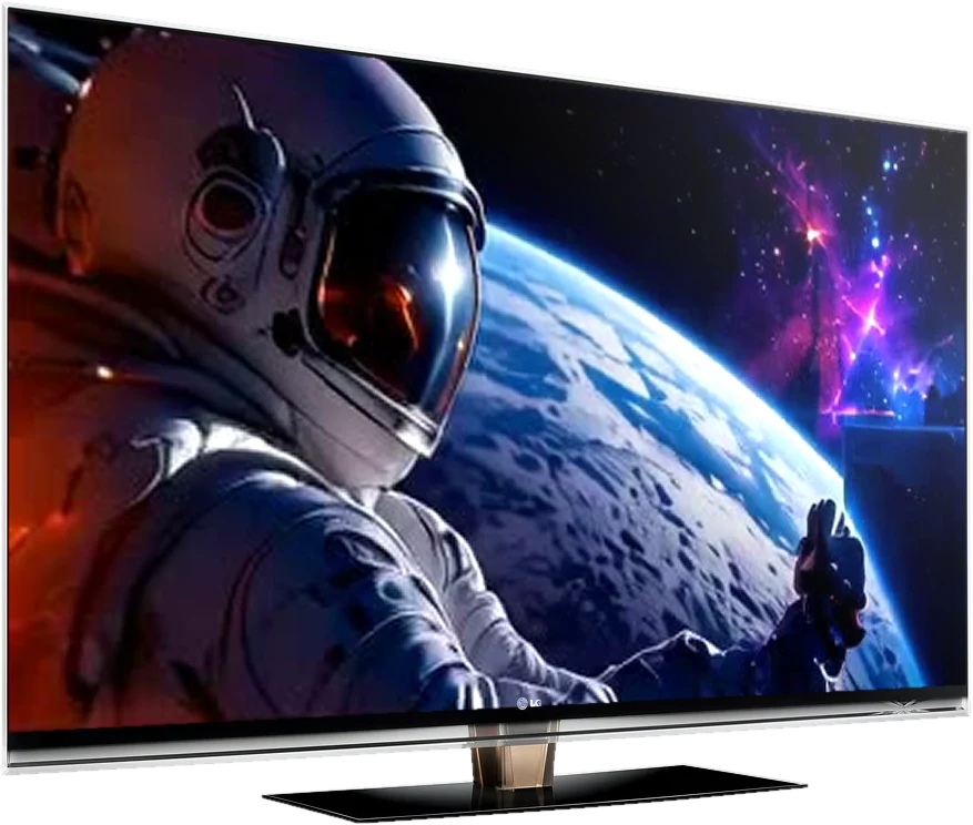 Grand téléviseur de salon